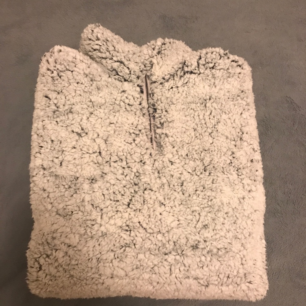 “marshmallow” quarter zip